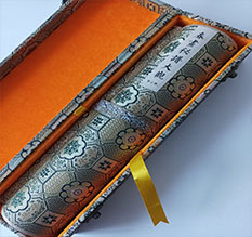 略阳书画装裱案例